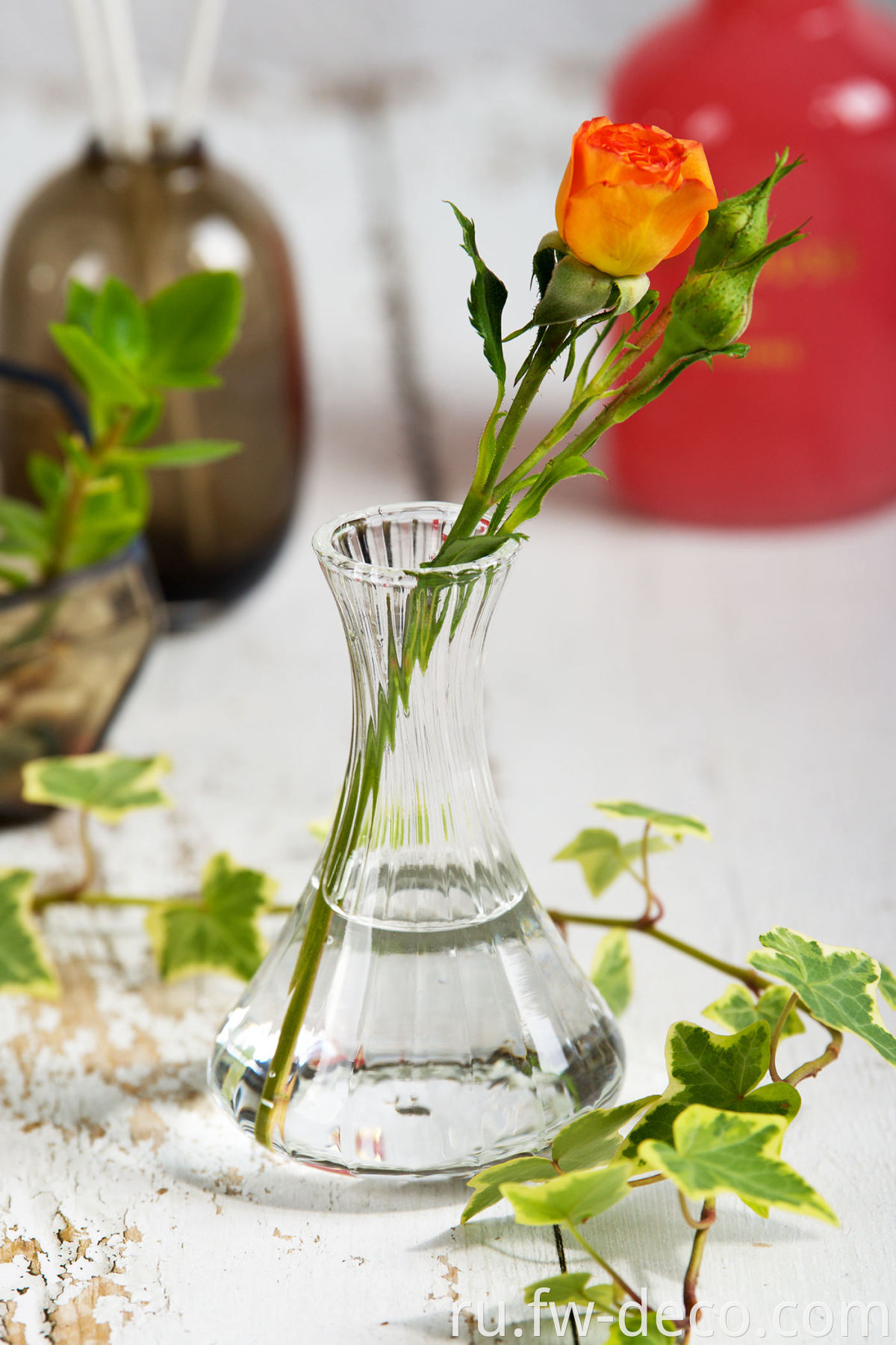 glass vase